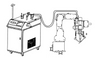 6 محور لحام روبوت الألياف 2000 واط آلة لحام الليزر الزاوية ورقة مجلفنة