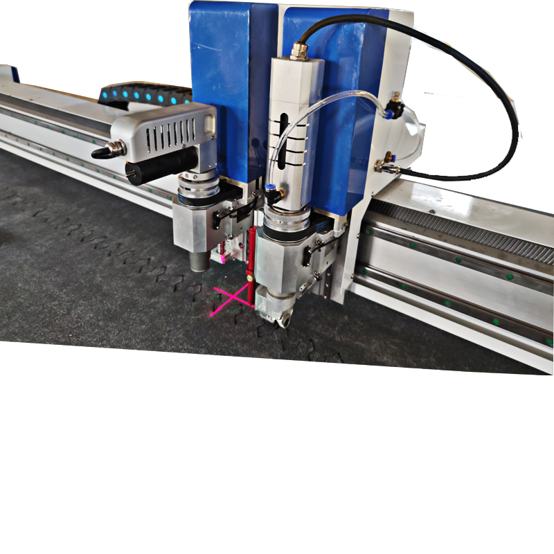 آلة قطع السكين المتأرجحة الرقمية CNC لآلة تغليف العبوات الورقية